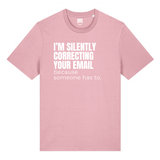 I'm Silently Correcting Your Email